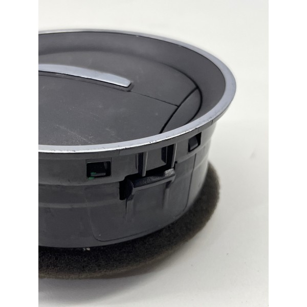 Difusor Saida De Ar Prata Botão Gol G6 2013 A 2014