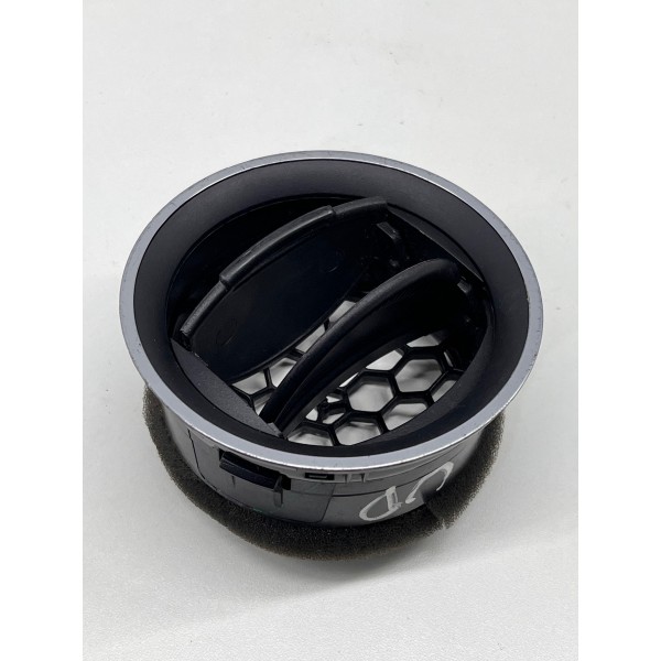 Difusor Saida De Ar Prata Botão Gol G6 2013 A 2014