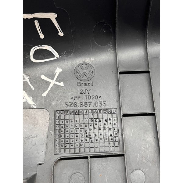 Moldura Tampa Tras\dir Volkswagen Fox 2017