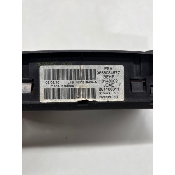 Comando Ar Condicionado C4 Pallas 2013 Peça Original