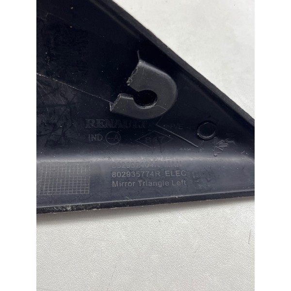 Acabamento Retrovisor Esquerdo Renault Logan 2016 A 2017