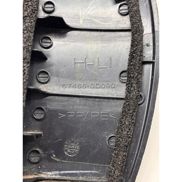 Moldura Interna Porta Traseira Esquerda Toyota Etios 2018