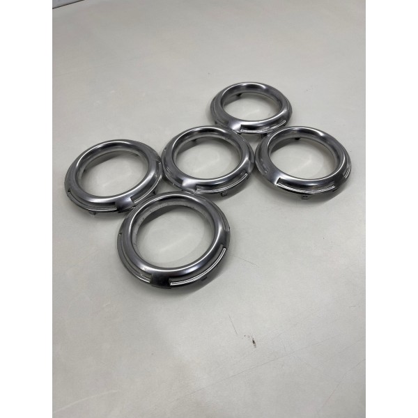 Kit Cm 5 Molduras Difusor Ar Cromado Citroen C3 2012 A 2013