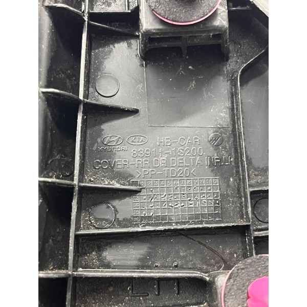 Moldura Porta Traseira Esquerda Hyundai Hb20 2019