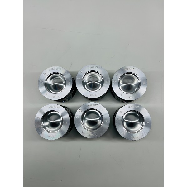 Kit C\6 Pistões Volksvagen Amarok V6 Com 50 Mm 2016 A 2020