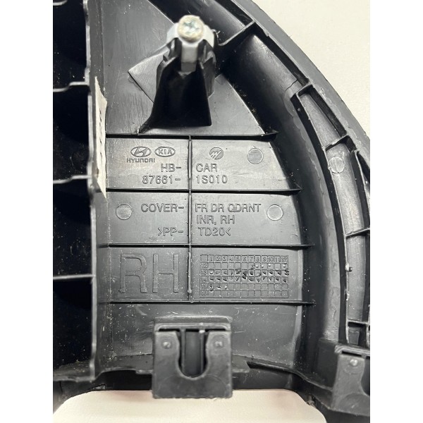 Moldura Acabamento Retrovisor Direito Hyundai Hb20 2012 A 14