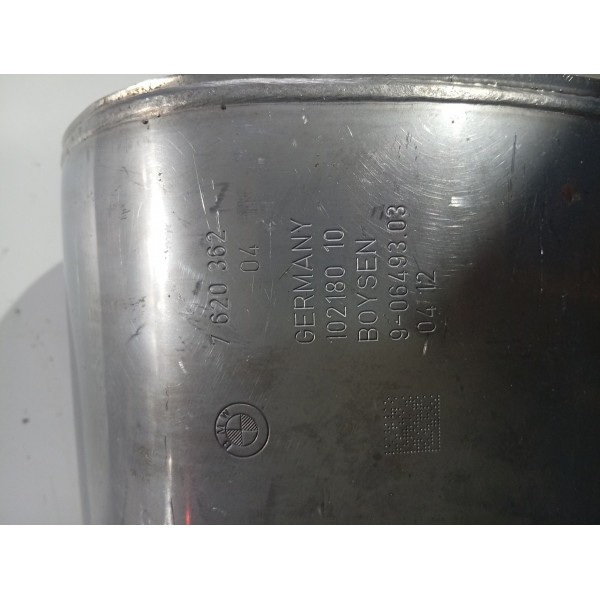 Abafador Silencioso Escape Bmw 328i 2.0 2014 A 2017