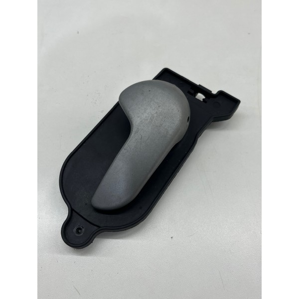 Maçaneta Porta Dianteira Direita Ford Fiesta 2004 A 2010 Cinza Dianteira