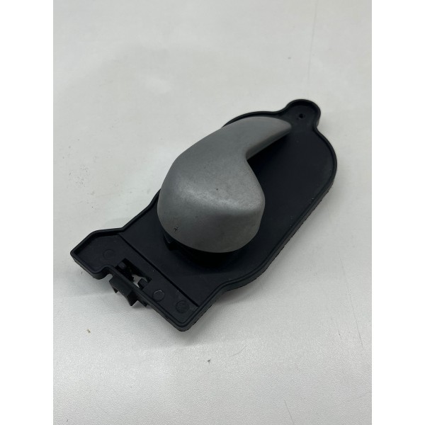 Maçaneta Porta Dianteira Direita Ford Fiesta 2004 A 2010 Cinza Dianteira