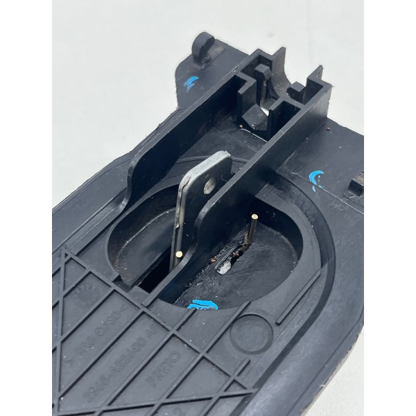 Maçaneta Porta Dianteira Direita Ford Fiesta 2004 A 2010 Cinza Dianteira