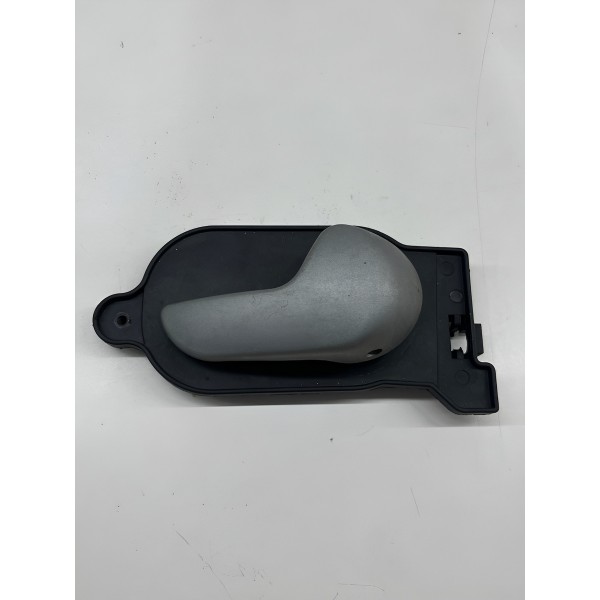 Maçaneta Porta Dianteira Direita Ford Fiesta 2004 A 2010 Cinza Dianteira