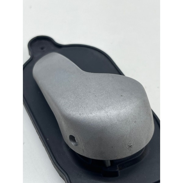 Maçaneta Porta Dianteira Direita Ford Fiesta 2004 A 2010 Cinza Dianteira