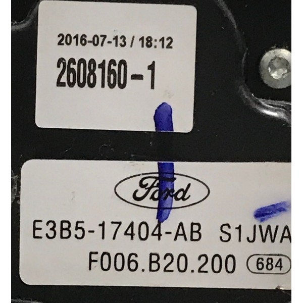 Motor Limpador Tampa Tras Ford Ka 2015 A 2019