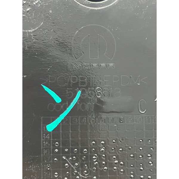 Absorvedor Impacto Lado Esquerdo Ram Rampage 2024 A 2025