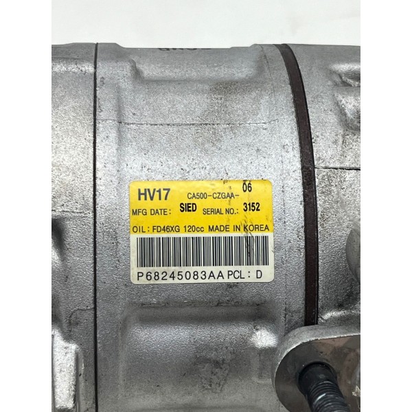 Compressor Ar Condicionado Ram Rampage  2024 A 2025