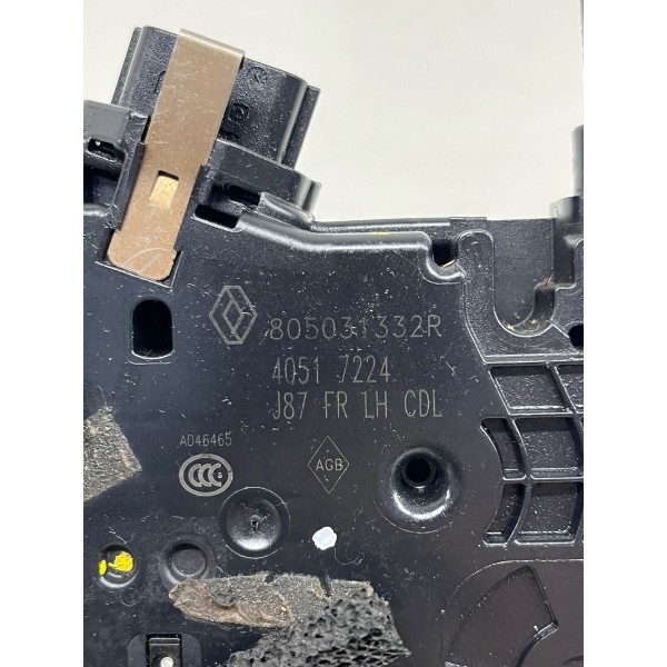 Fechadura Dianteira Esquerda Renault Captur 2018 A 2022