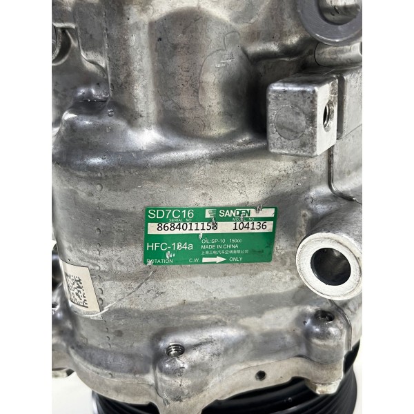 Compressor Para Chery Tiggo 8 Pro 2025