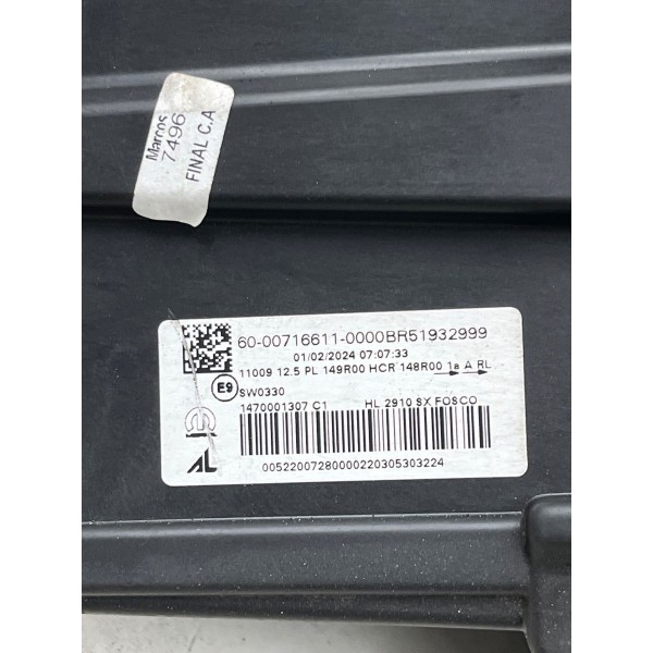 Farol Dianteiro Esquerdo Led Rampage 2024 A 2025 Esquerdo/motorista