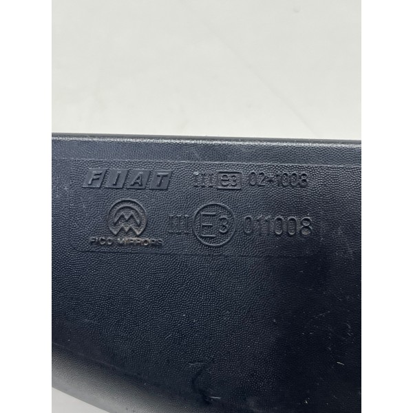 Retrovisor Esquerdo Manual Fiat Palio Sem Pisca