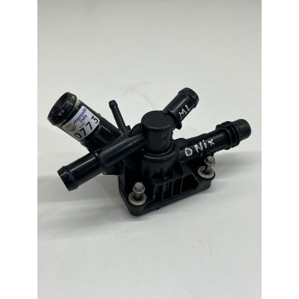 Carcaça Flange Válvula Termostática Onix Turbo 2020 A 2021