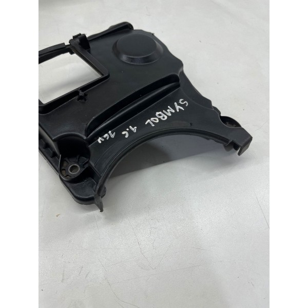 Capa Tampa Correia Dentada Renault Sandero 1.6 16v 2007-2012 Preto