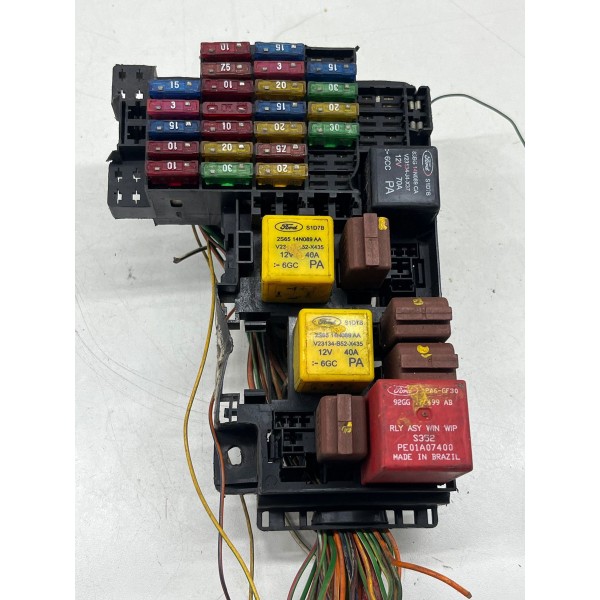 Caixa Fusíveis E Relés Ford Fiesta 2007 À 2013