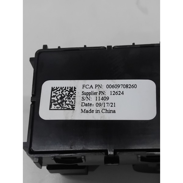 Comando Vidro Dian Esq Jeep Commander 2023