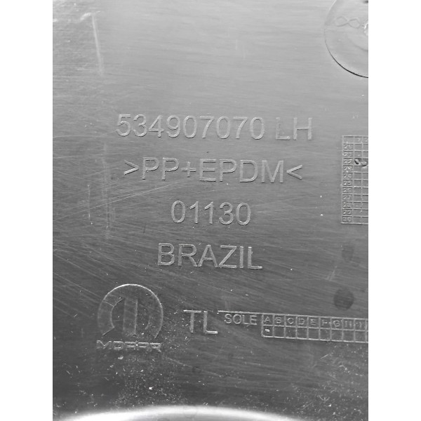 Parabarro Traseiro Esquerdo Jeep Commander 2022 2025