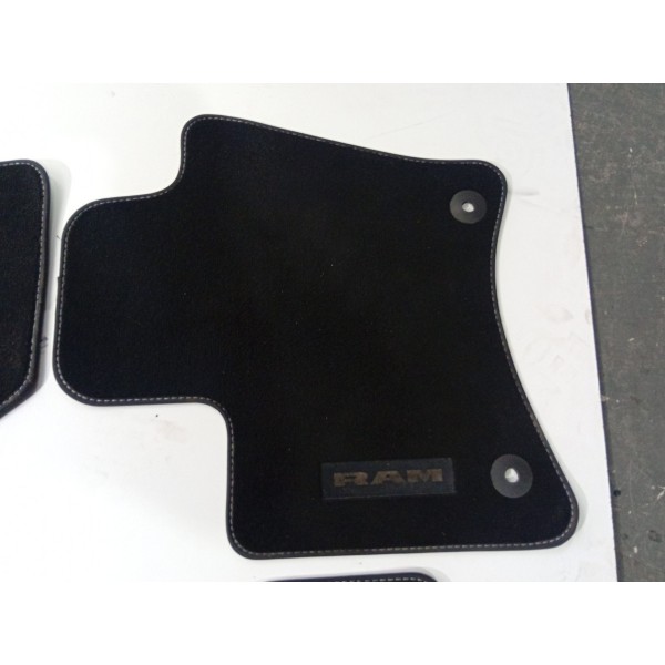 Tapete Tecido Rampage 2022 A 2025 1002780090 Original Preto Preto