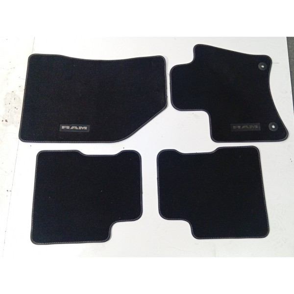 Tapete Tecido Rampage 2022 A 2025 1002780090 Original Preto Preto