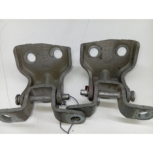 Par Dobradiça Porta Dianteiro Esq. Ford Fiesta 2003 A 2014