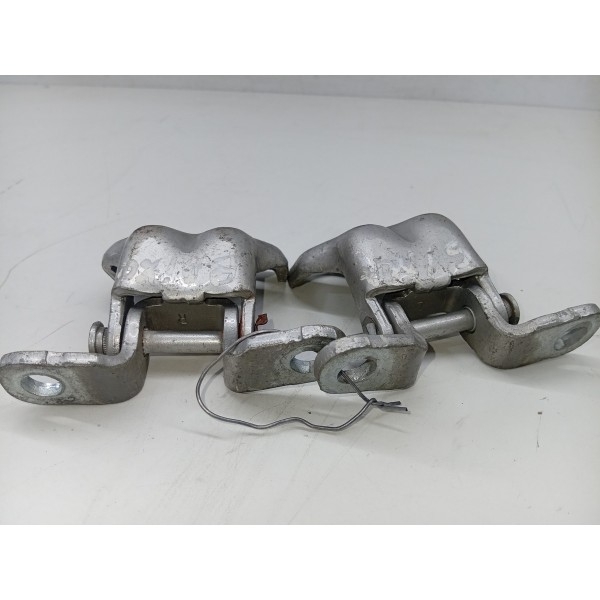 Par Dobradiça Porta Dianteiro Esq. Ford Fiesta 2003 A 2014