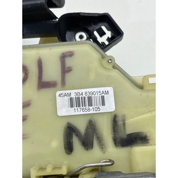 Fechadura Traseira Esquerda Vw Golf Sportline 2006 A 2012