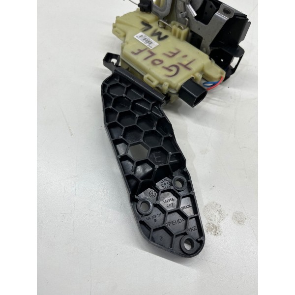 Fechadura Traseira Esquerda Vw Golf Sportline 2006 A 2012