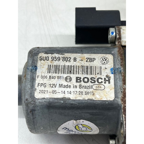Motor Máquina Vidro Esquerdo Volkswagen Gol  2009 A 2023