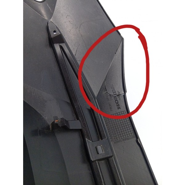 Grade Frontal Superior Para-choque Honda Hr-v 2015 A 2019