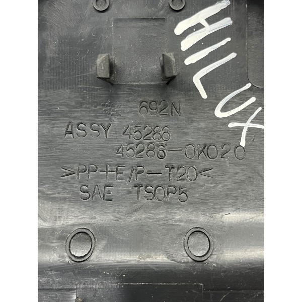 Moldura Superior Coluna Direção Toyota Hilux Sw4 2012 A 2014