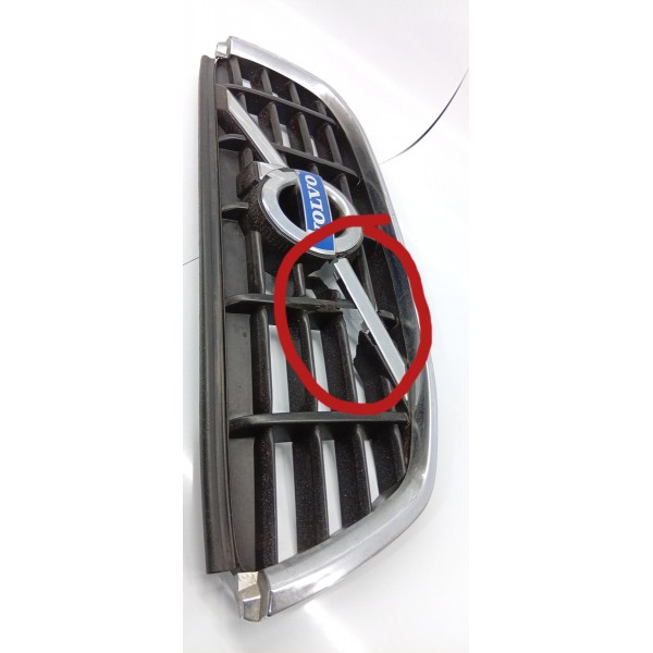 Grade Frontal Friso Cromado Volvo Xc60 T5 T6 2008 A 2013