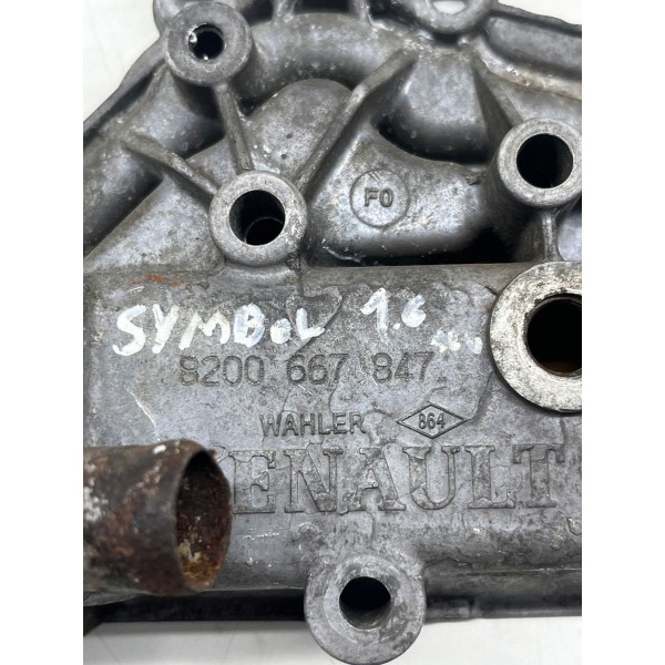 Carcaca Valvula Termostatica Renault Sandero 2007 A 2011