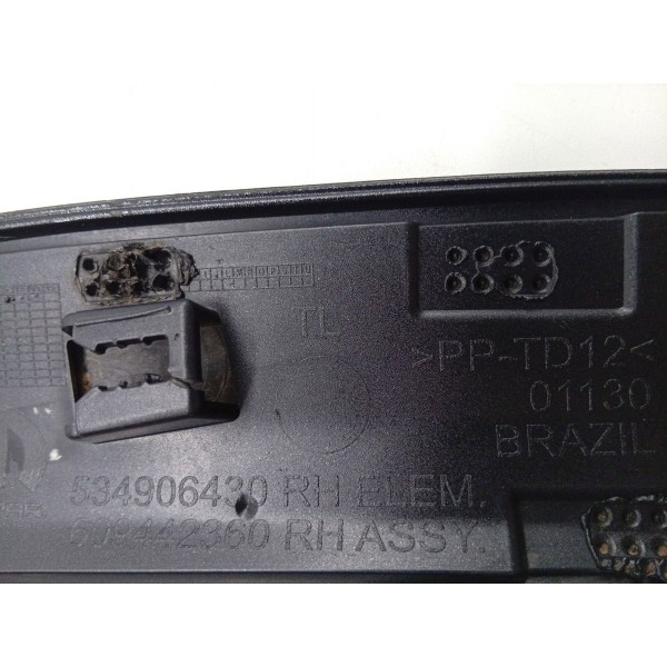 Moldura Dianteira Direita Paralama Jeep Commander 2022 2024