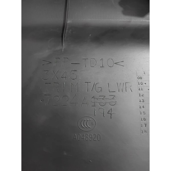 Forro Tampa Traseira Mitsubishi Asx 2014 A 2015