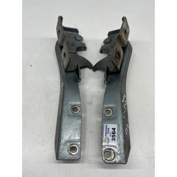 Par De Dobradiças Capô Palio Attractive Punto 2011 A 2017