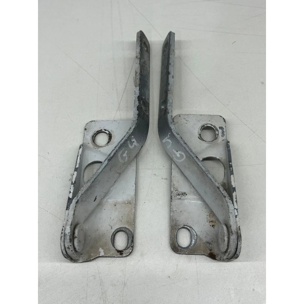 Par Dobradiças Capô Gol Parati Saveiro G3 G4 1999 A 2014