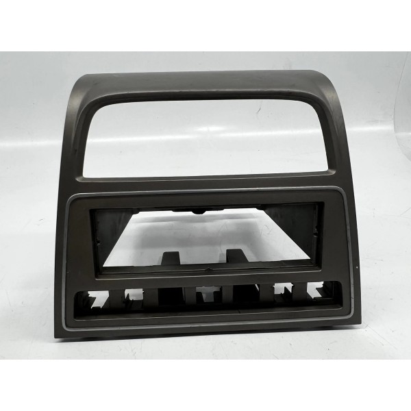 Moldura Central Painel Volkswagen Voyage 2008 A 2012 Cinza-escuro