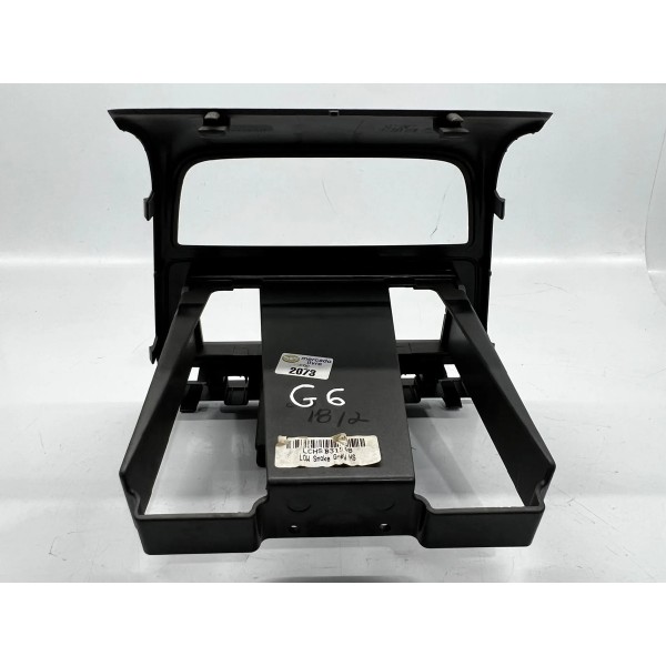 Moldura Central Painel Volkswagen Voyage 2008 A 2012 Cinza-escuro