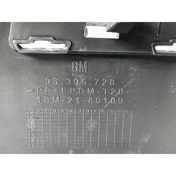 Parachoque Traseiro Chevrolet Vectra 2006 A 2011