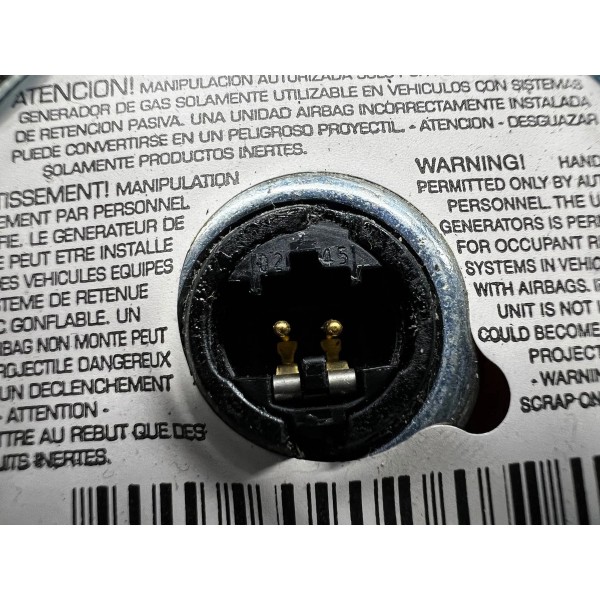 Bolsa Airbag Do Volante Citroen C3 2004 A 2012