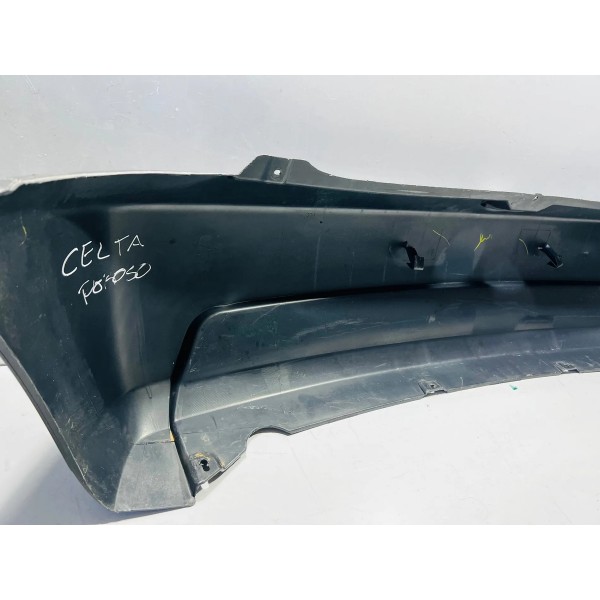 Parachoque Traseiro Chevrolet Celta 2007 A  2011
