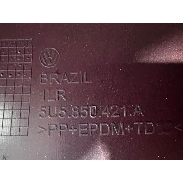 Parachoque Traseiro Volkswagen Voyage 2009 A 2012