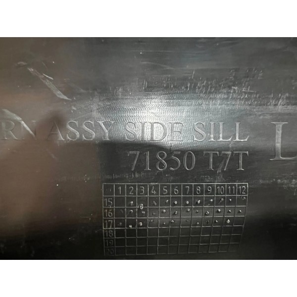 Spoiler Lateral Esquerdo Honda Hr-v 2016 A 2021